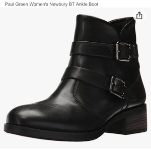 Paul Green Black Ankle Boot